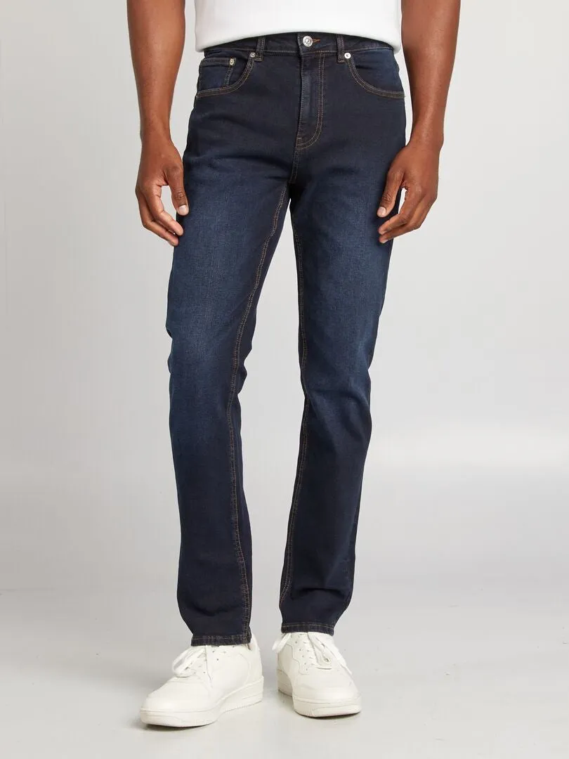 VAQUERO SLIM CON 5 BOLSILLOS  L34  AZUL